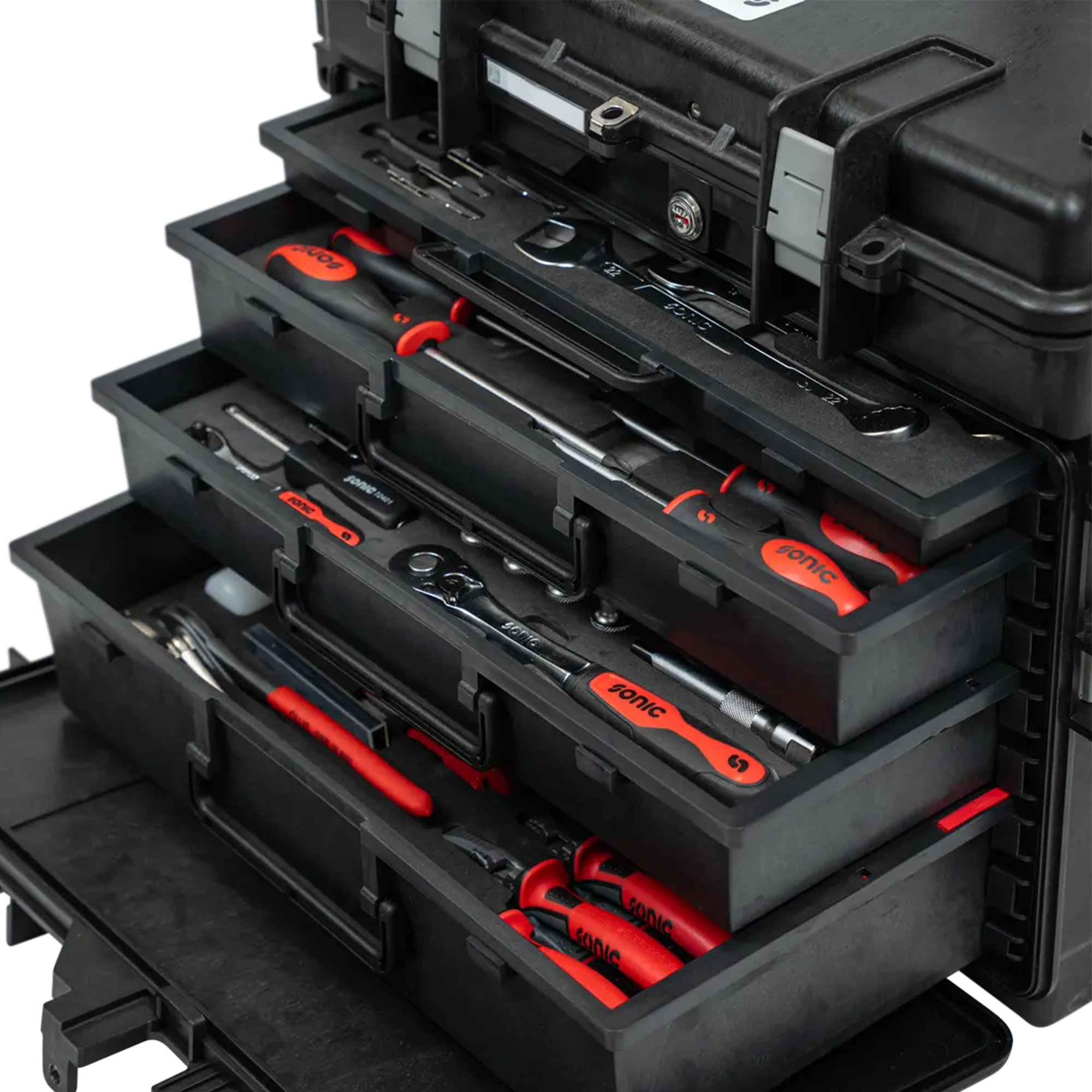 caseliner-automotive-mobile-toolcase-werkzeugkoffer-124-tlg-leer image 2