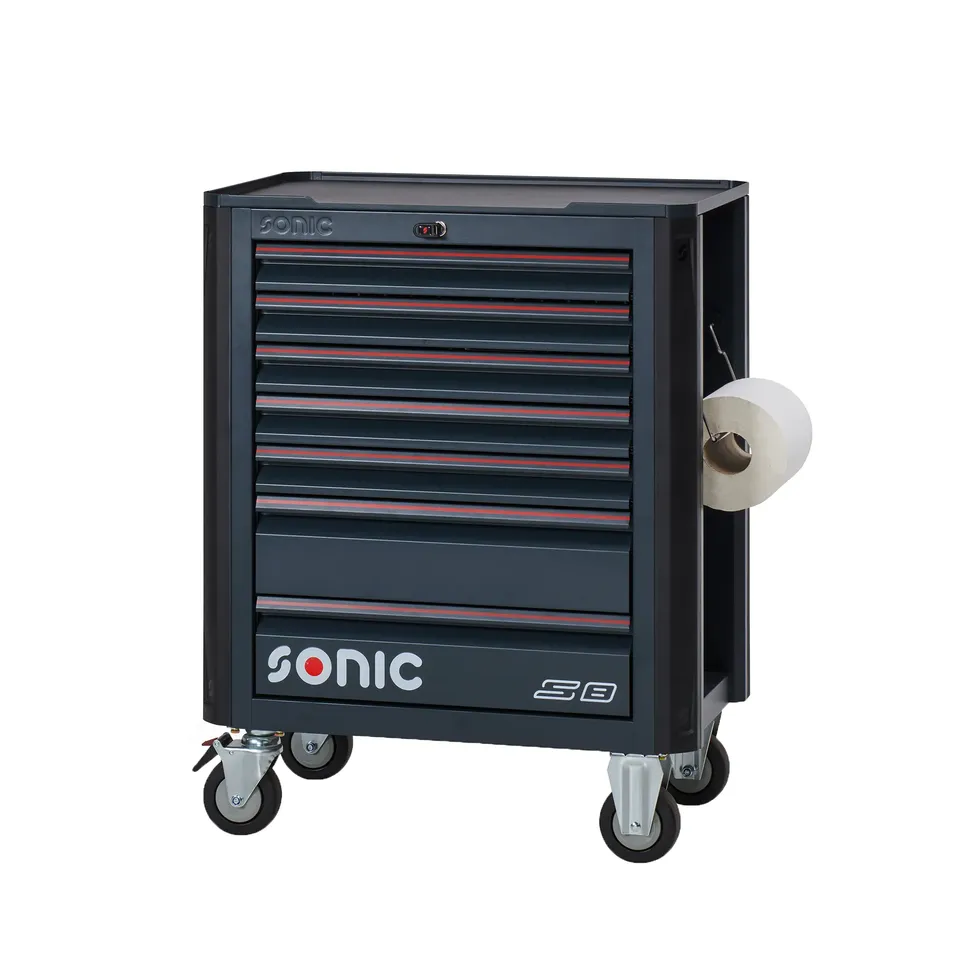 caseliner-sonic-next-s8-werkzeugwagen-leer-80-cm-7-schubladen image 1