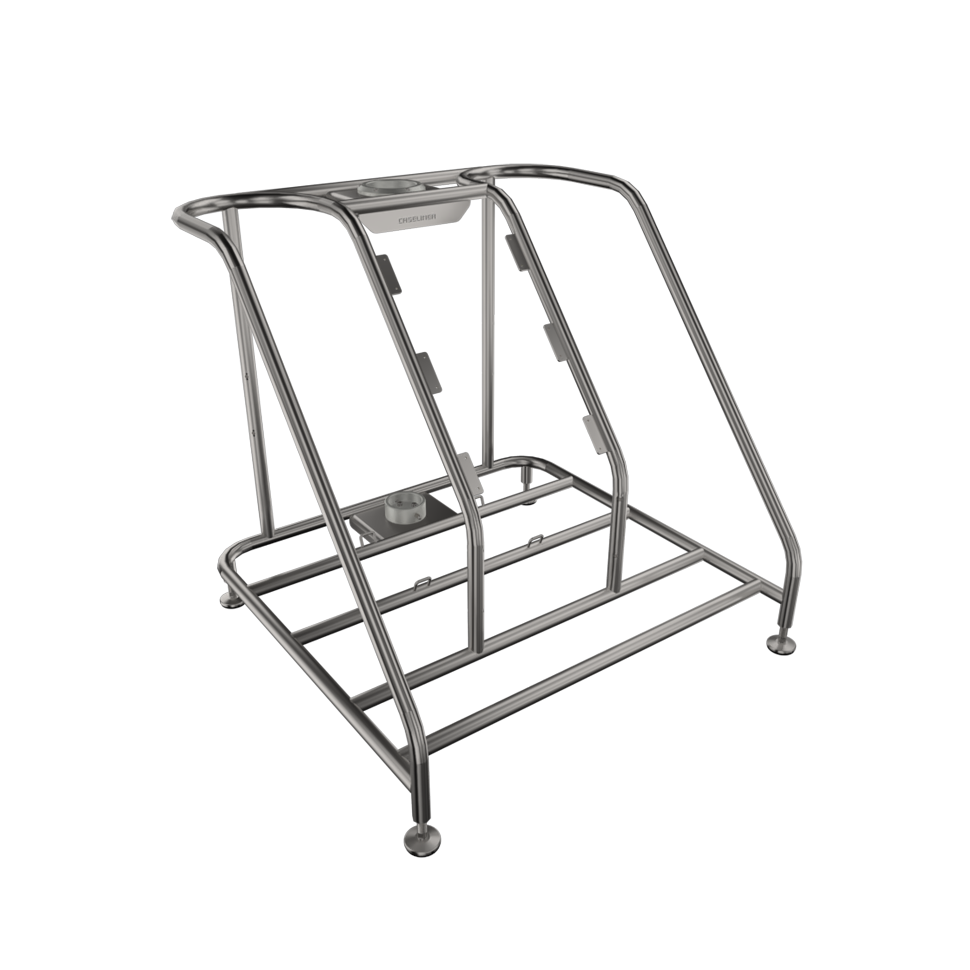 caseliner-bottle-cage-bc-pro-flaschenhalter-edelstahl-3x-flaschen image 2