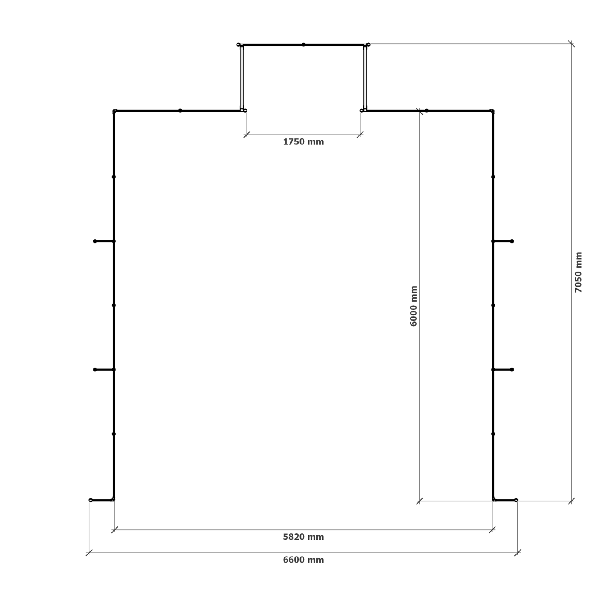 caseliner-garage-equipment-magseam-basic-set-stellwand-garage image 5