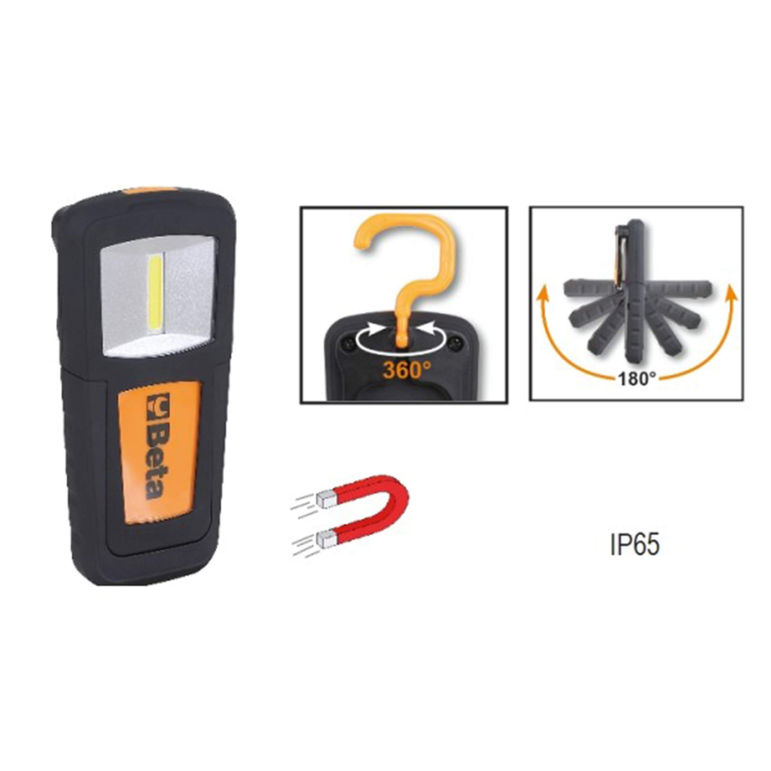 beta-1838cob-led-arbeitsleuchte-aufladbar-100-200-lumen image 2