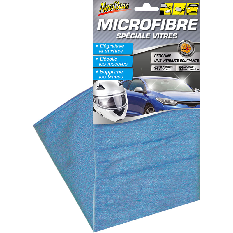 neoclean-mikrofasertuch-glas-40x40-cm-streifenfrei image 1