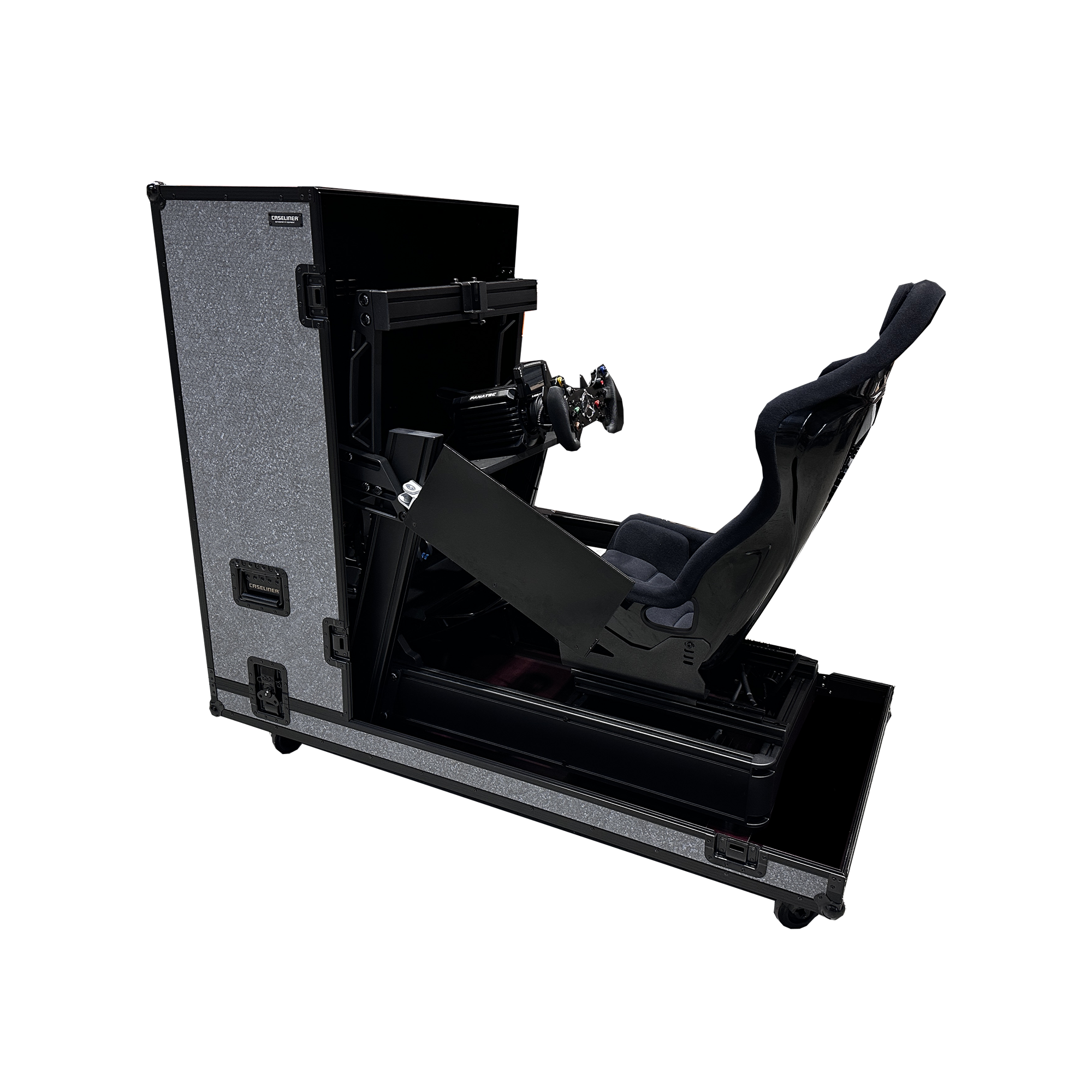caseliner-sim-racing-flight-case-transportbox-schwarz image 2