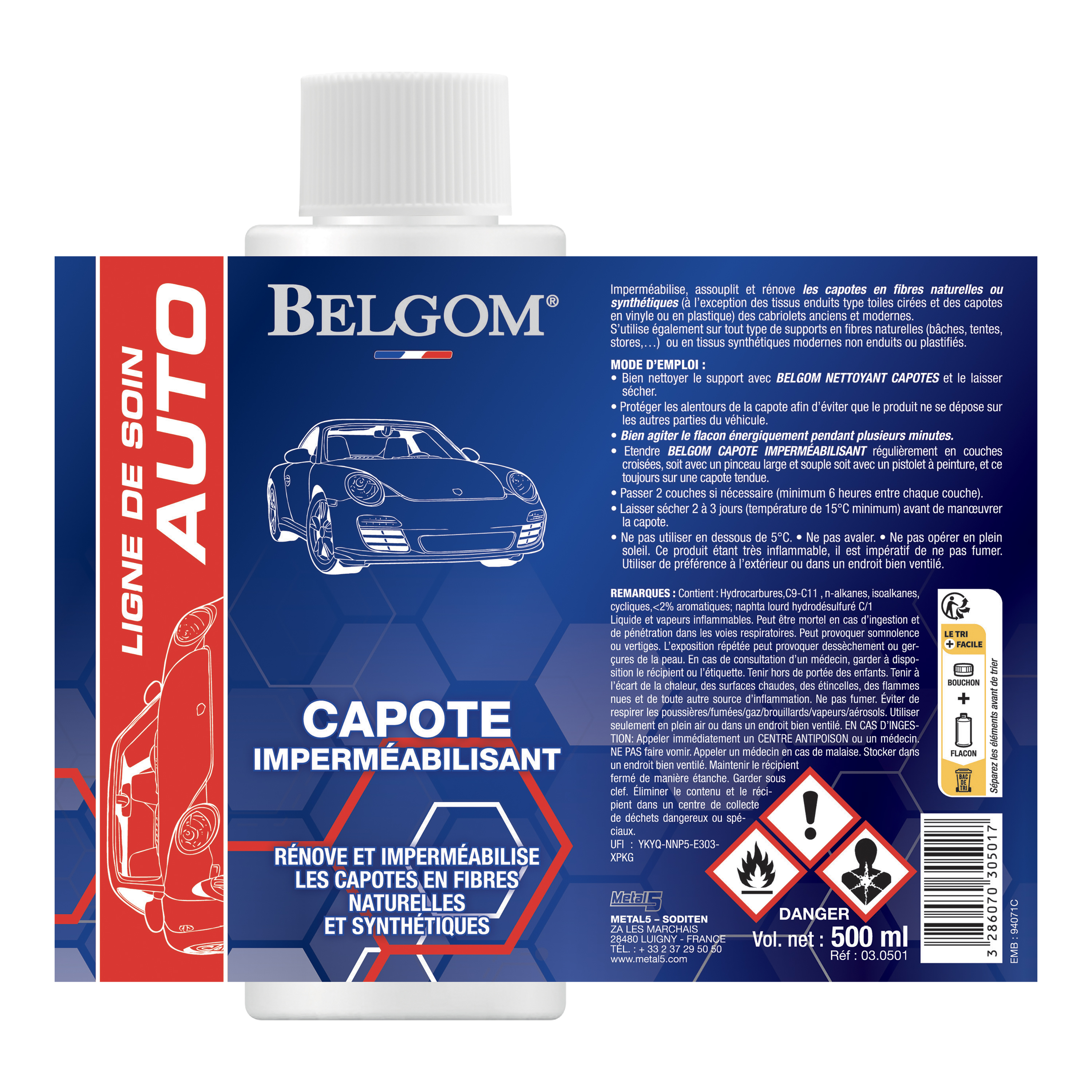 belgom-capote-verdeckimpr-gnierung-500-ml-wasserdicht image 2