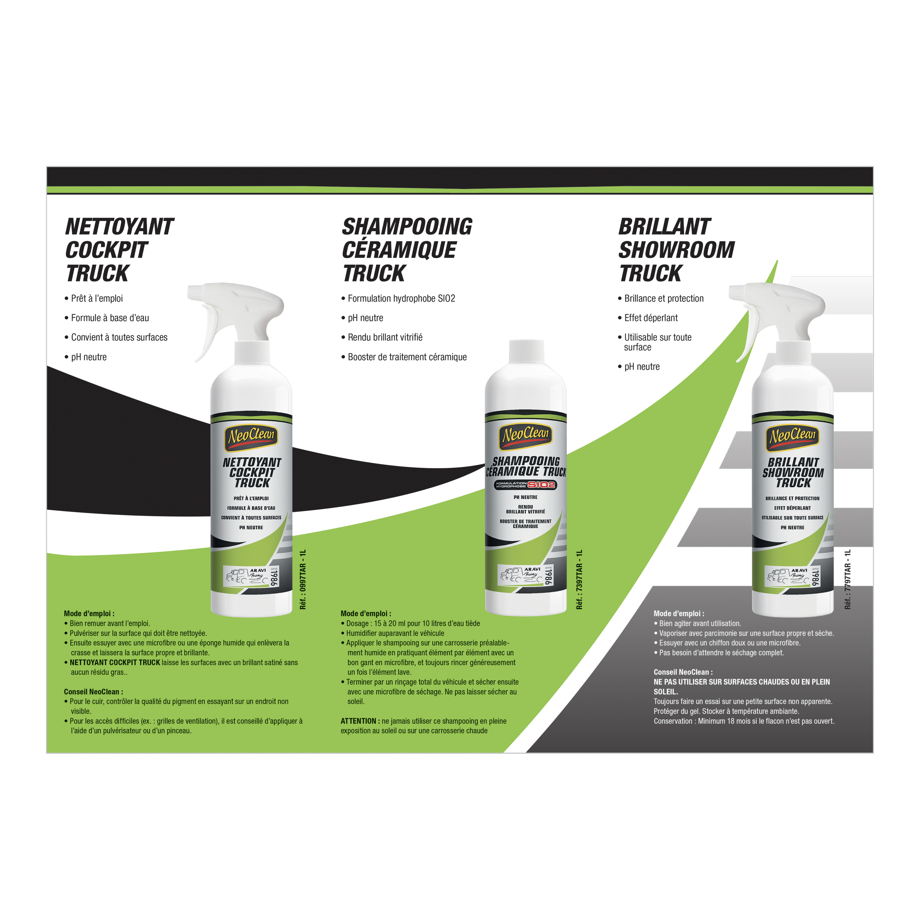 belgom-neoclean-seebee-truck-pflegeset-lkw-3-teilig image 5
