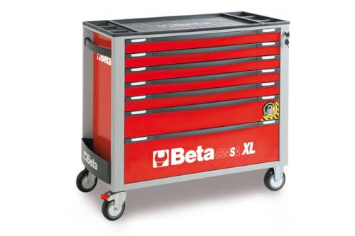 beta-c24saxl-7-r-werkzeugwagen-7-schubladen-rot image 3