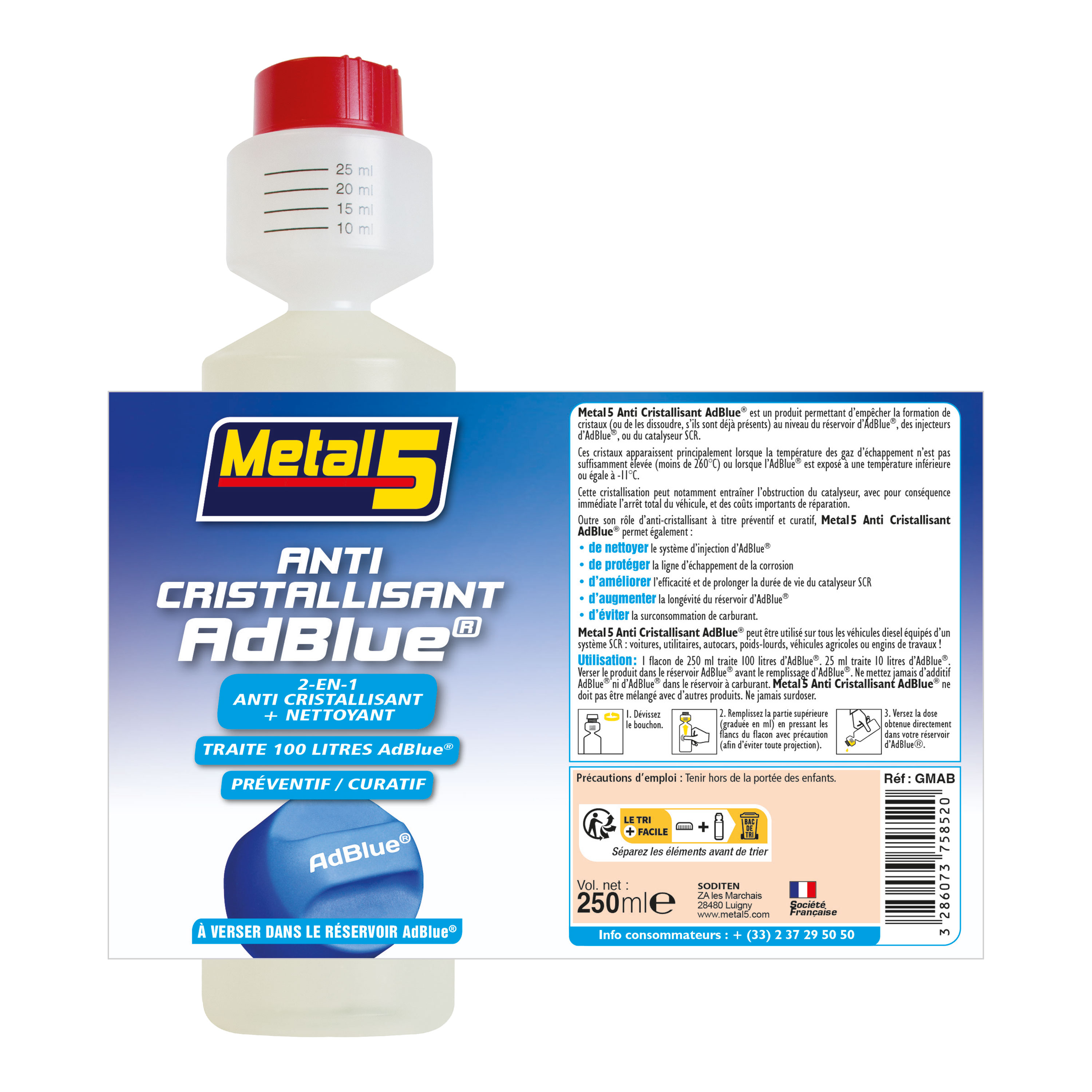 belgom-metal-5-anti-kristall-adblue-additiv-250-ml-scr-schutz image 2