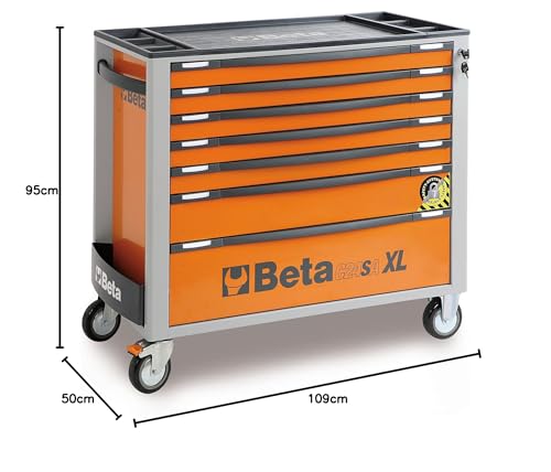 beta-c24saxl-7-o-werkzeugwagen-7-schubladen-orange image 4