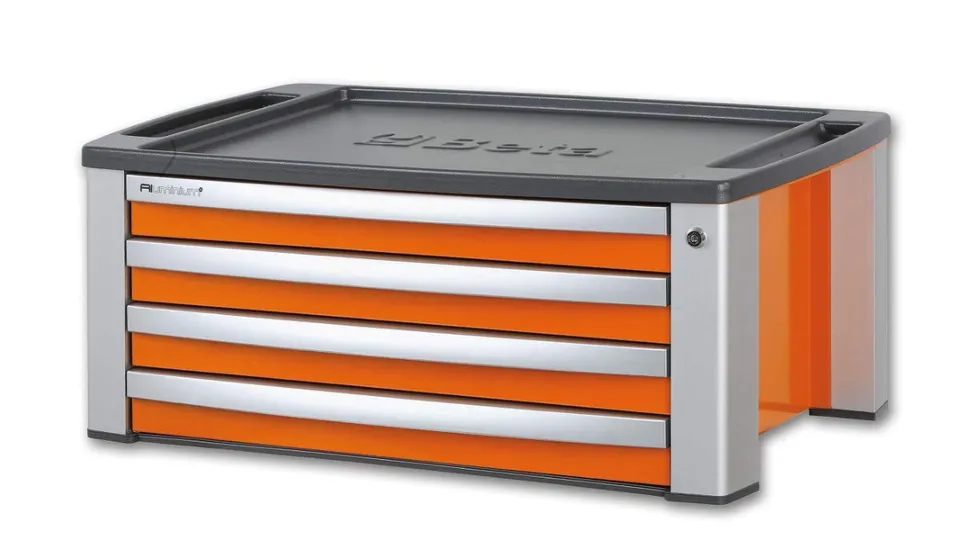 beta-c39t-g-werkzeugkasten-4-schubladen-aufsatzbox-grau image 1