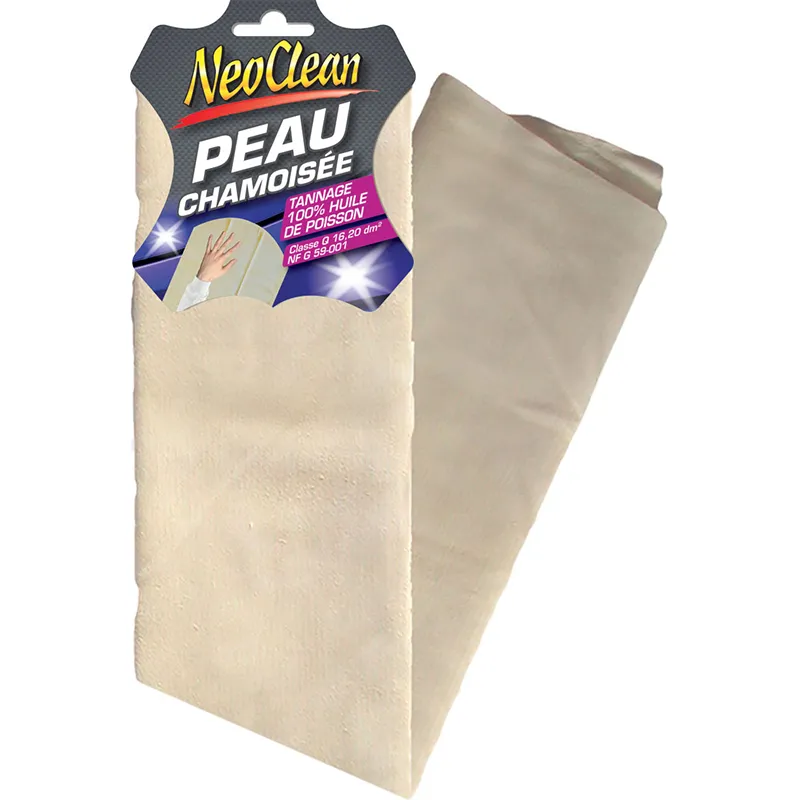 neoclean-fensterleder-natur-echtleder-16-2-dm-trockentuch image 1