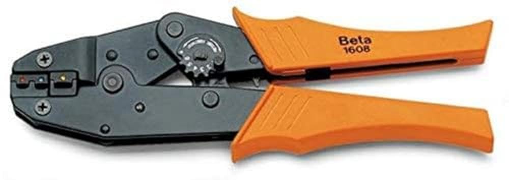 beta-1608-anpresszange-crimpzange-isolierte-verbinder-mit-druckregler image 1