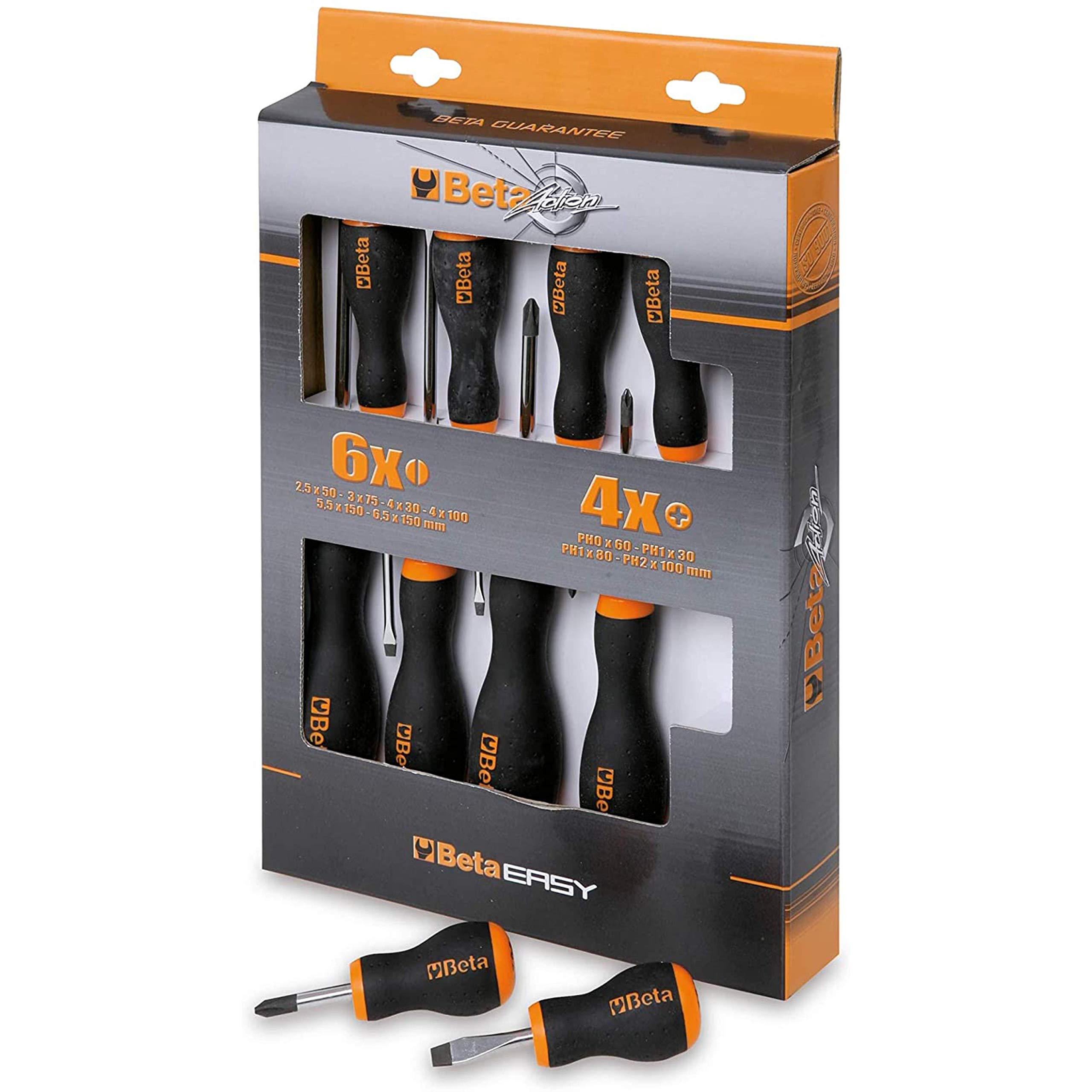 beta-1263-d10n-schraubendreher-set-10-teilig-grip image 1