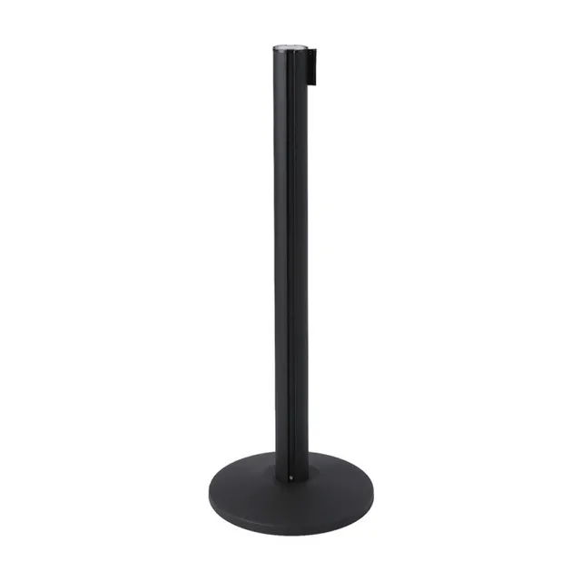 caseliner-belt-barrier-standard-absperrpfosten-schwarz-2-7-m image 1