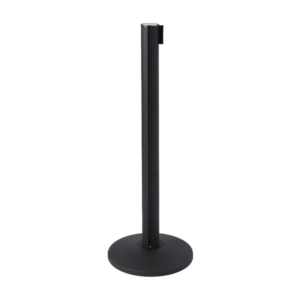 caseliner-belt-barrier-standard-absperrpfosten-schwarz-2-7-m image 1