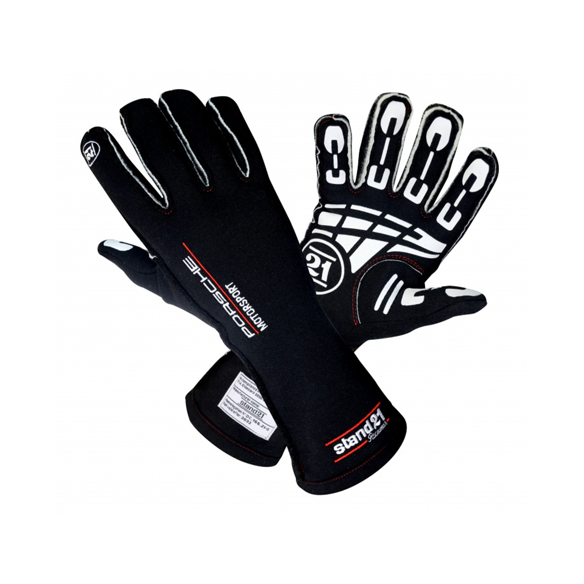 porsche-motorsport-rennhandschuhe-fia-8856-2018-schwarz-gr-9 image 1