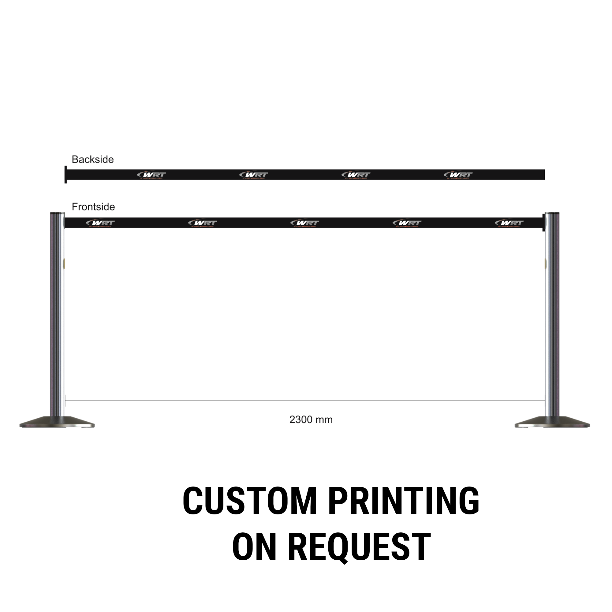 caseliner-garage-equipment-belt-barrier-classic-absperrpfosten-schwarz-2-3-m image 4