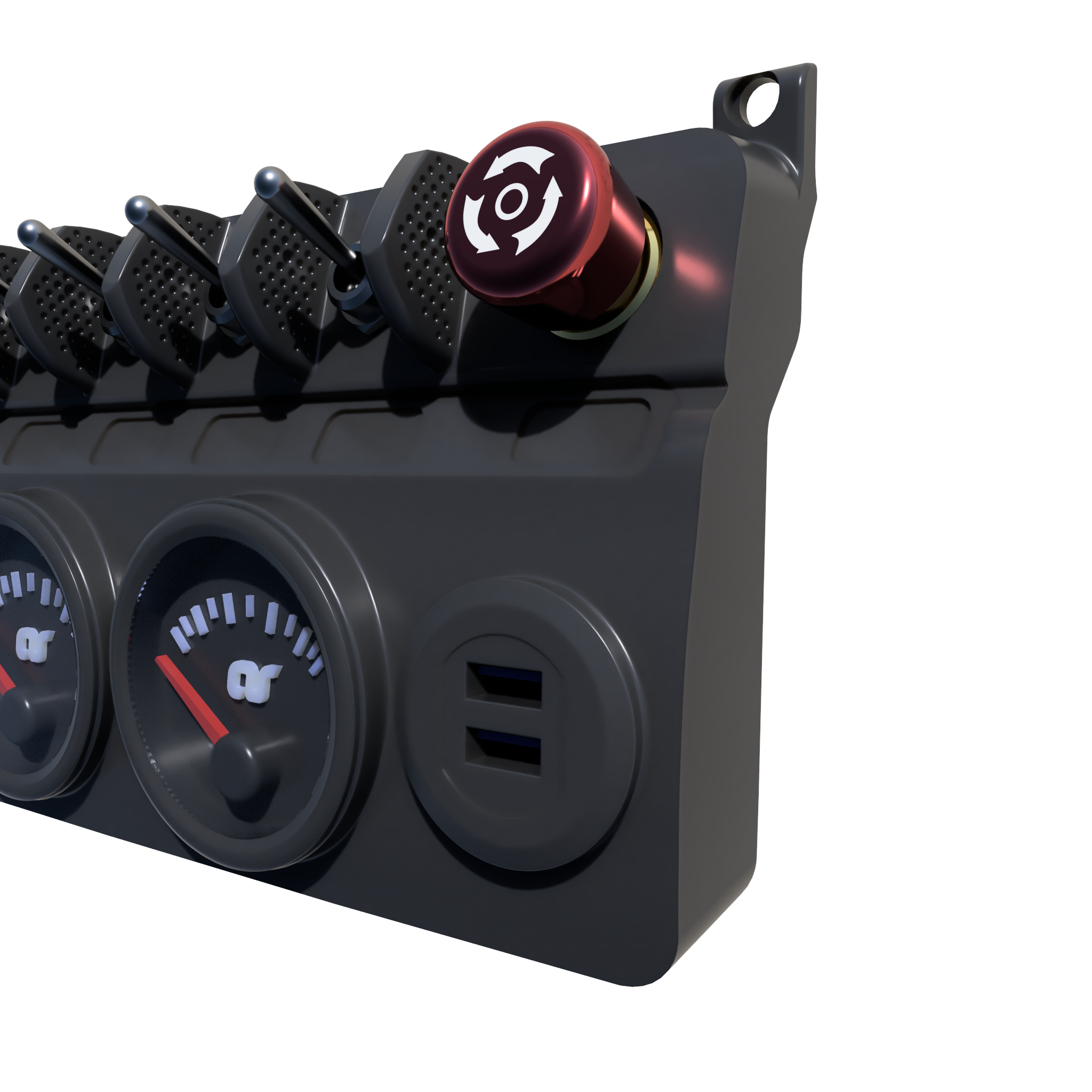 animalracing-dashhub-gauge-dash-panel-kit-bmw-e46-unbeflockt image 4