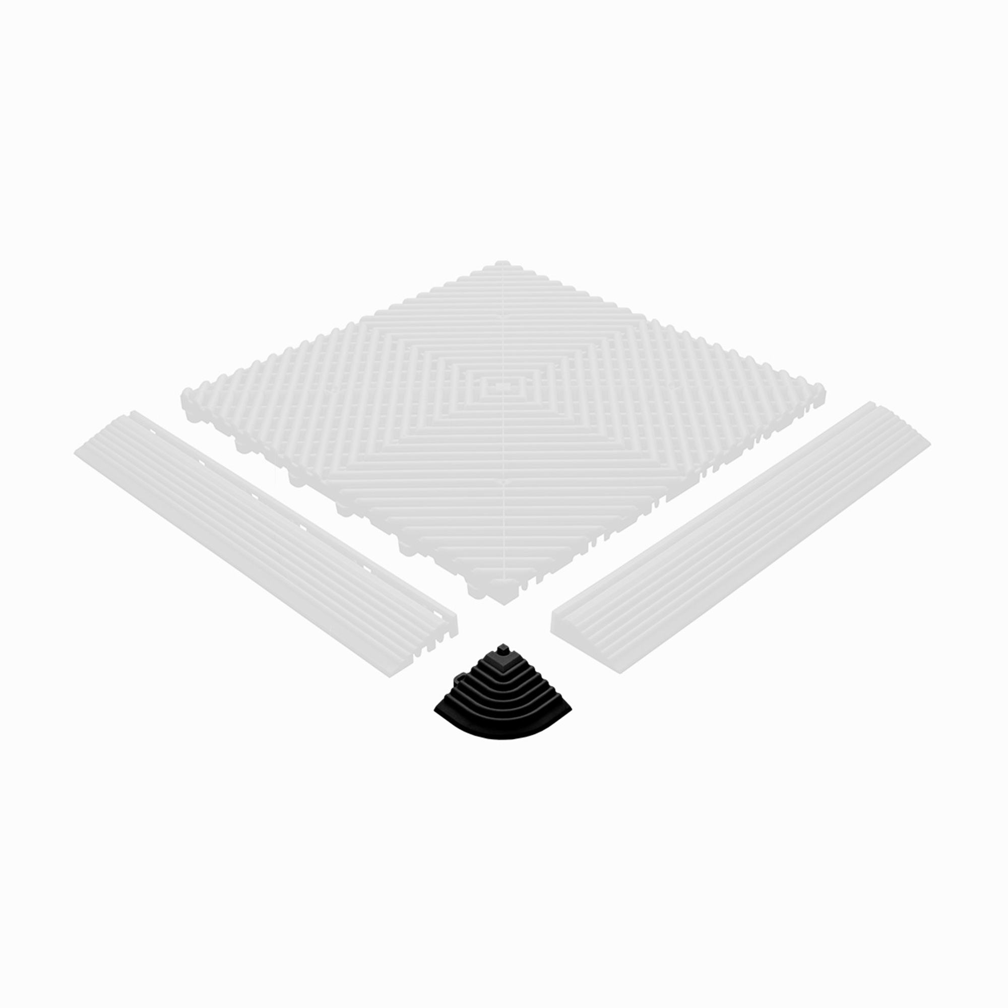 caseliner-racefloor-corner-bodenfliese-wei-4er image 1