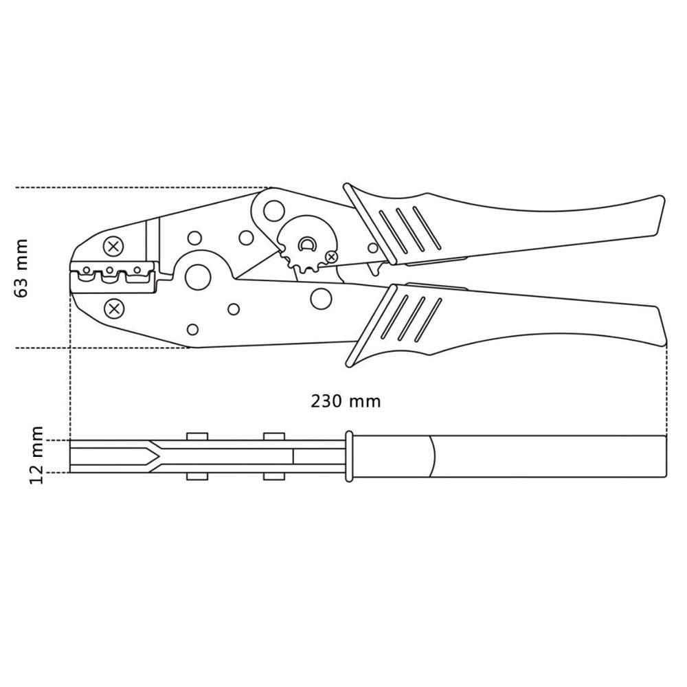 beta-1608-anpresszange-crimpzange-isolierte-verbinder-mit-druckregler image 3