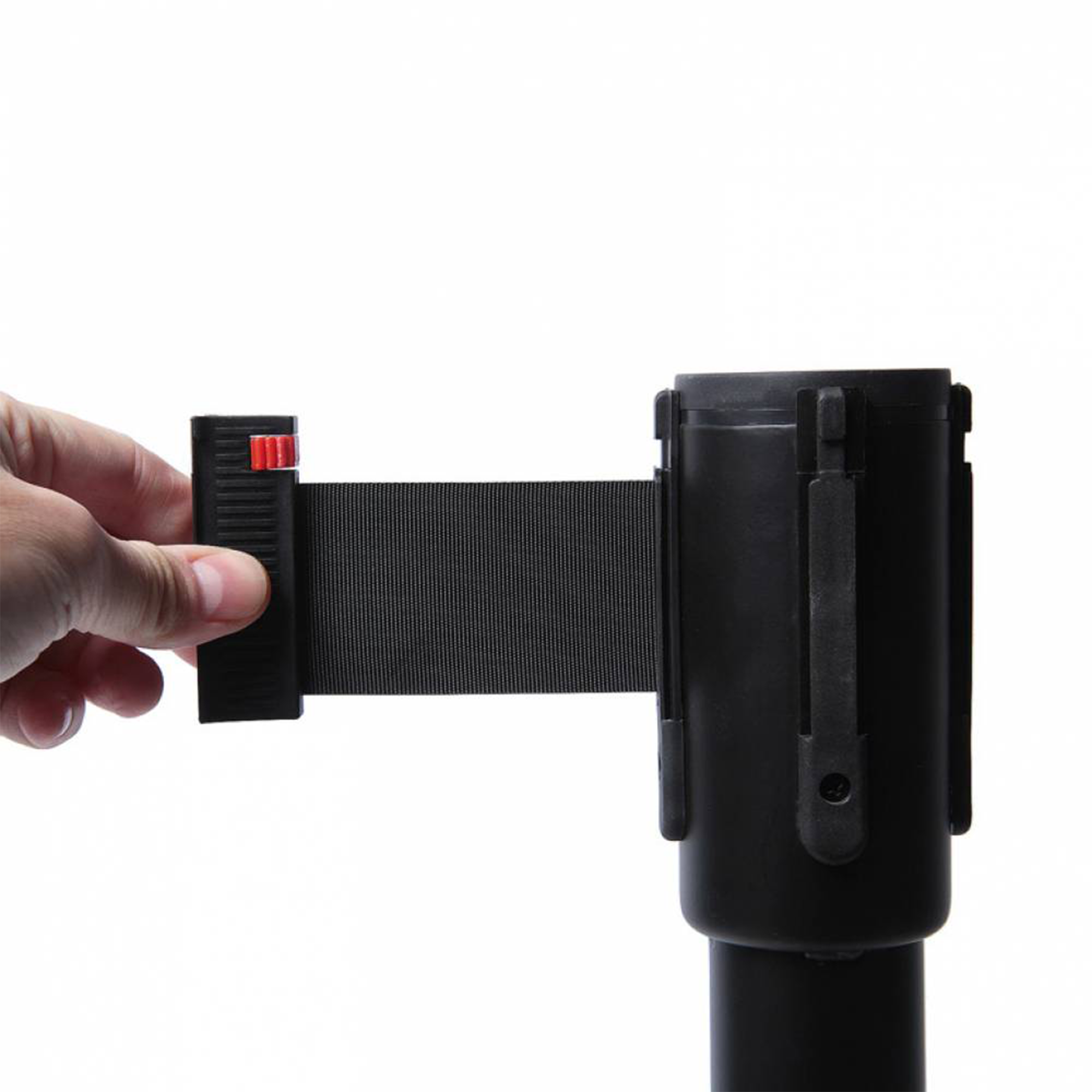 caseliner-garage-belt-barrier-eco-absperrpfosten-schwarz-2-5-m image 4