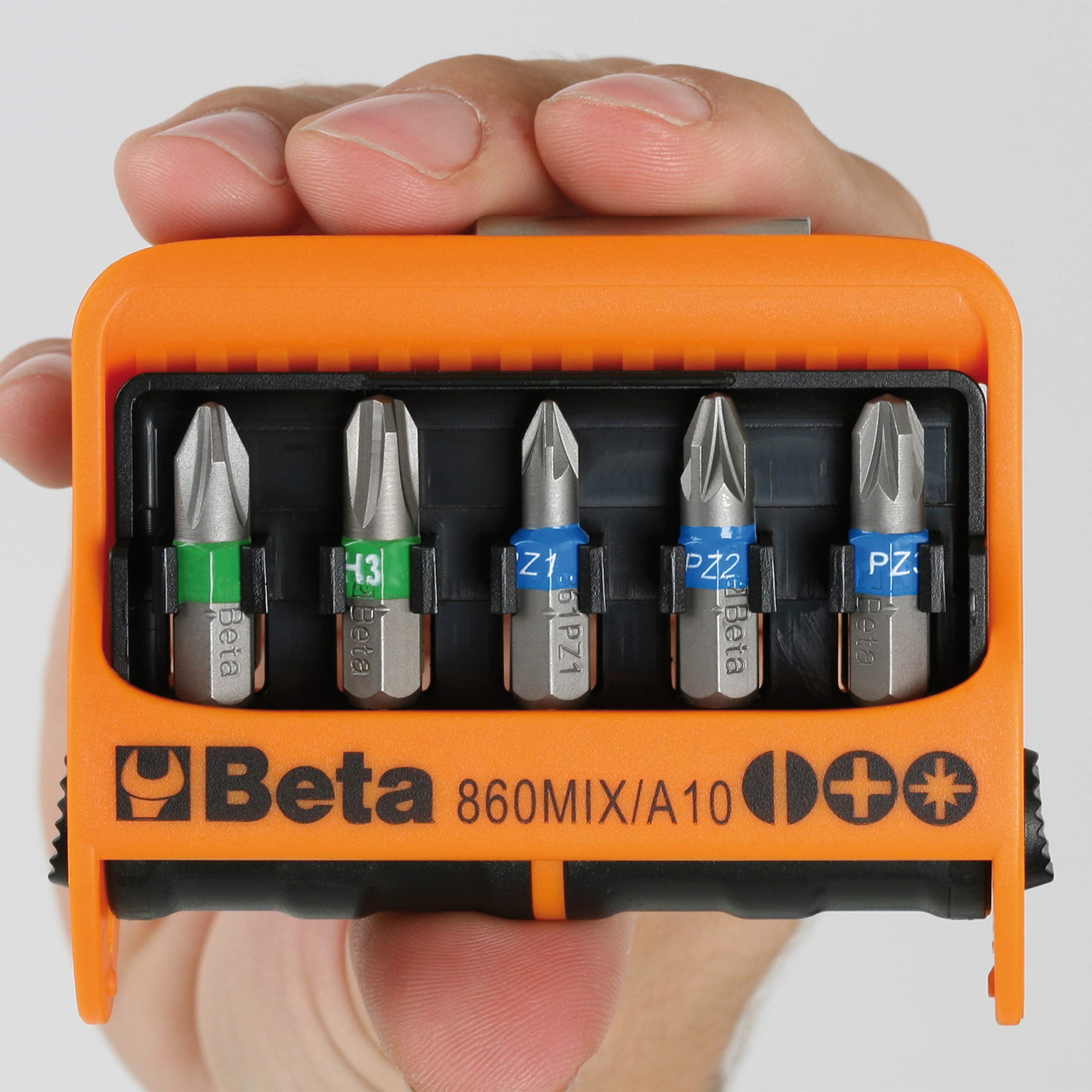 beta-860mix-a10-bit-set-10-teilig-orange-schwarz-box image 5