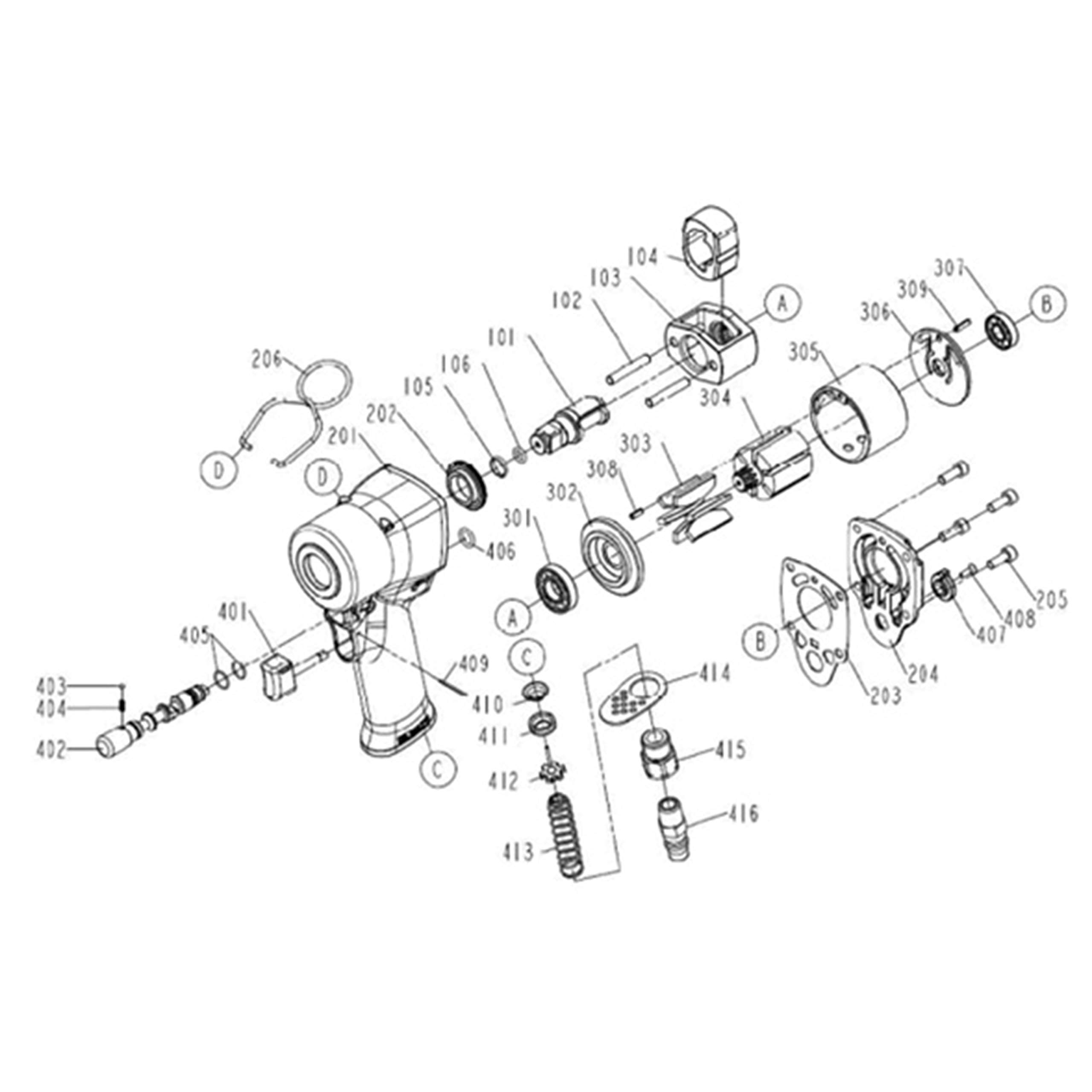 beta-1927xm-druckluft-schlagschrauber-kompakt-umschaltbar image 5