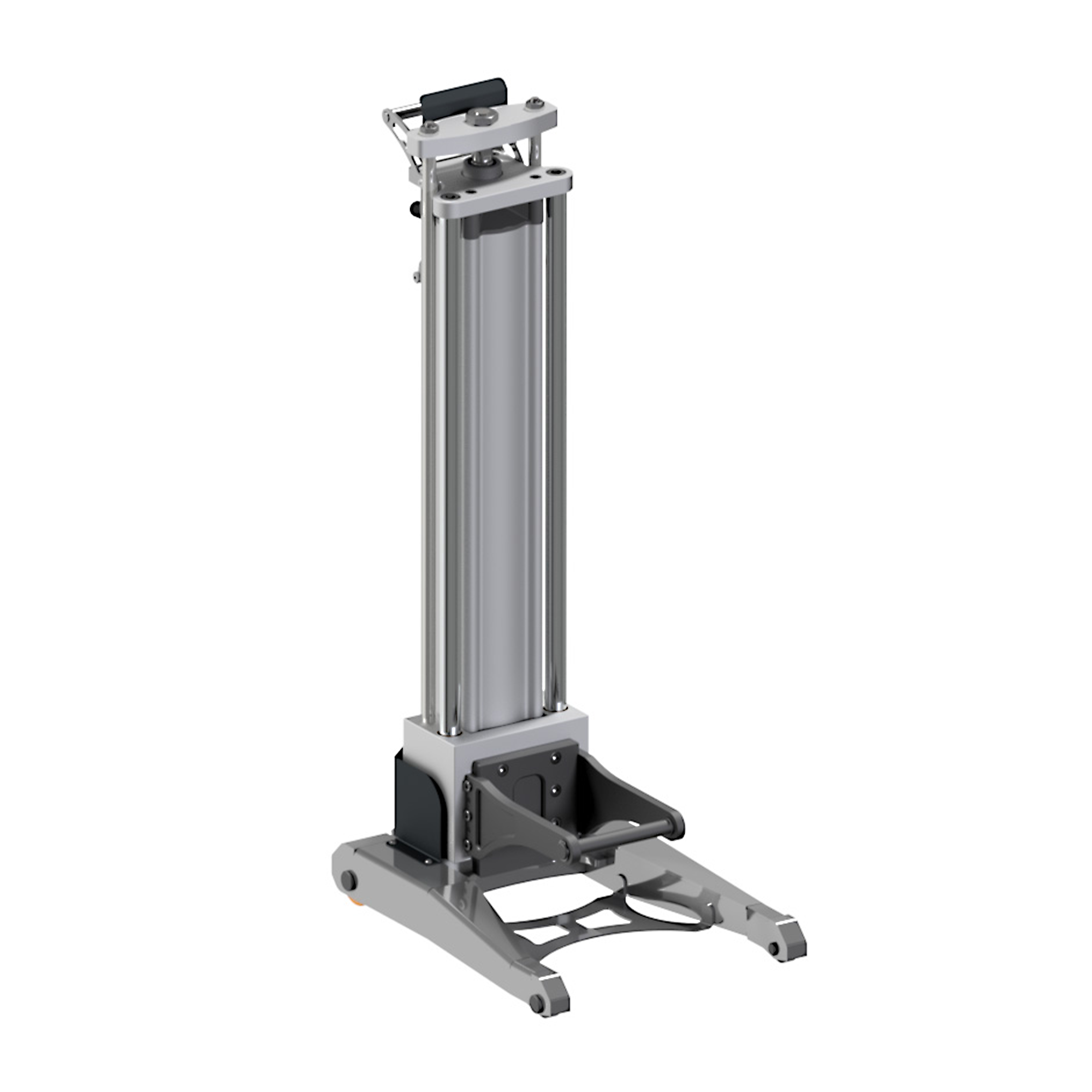 paoli-air-jack-trolley-druckluftheber-paddle-600-kg image 3