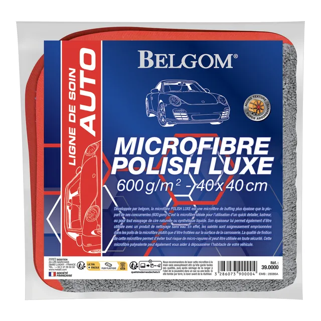 belgom-polish-luxe-mikrofasertuch-40x40-cm-600-gsm image 1