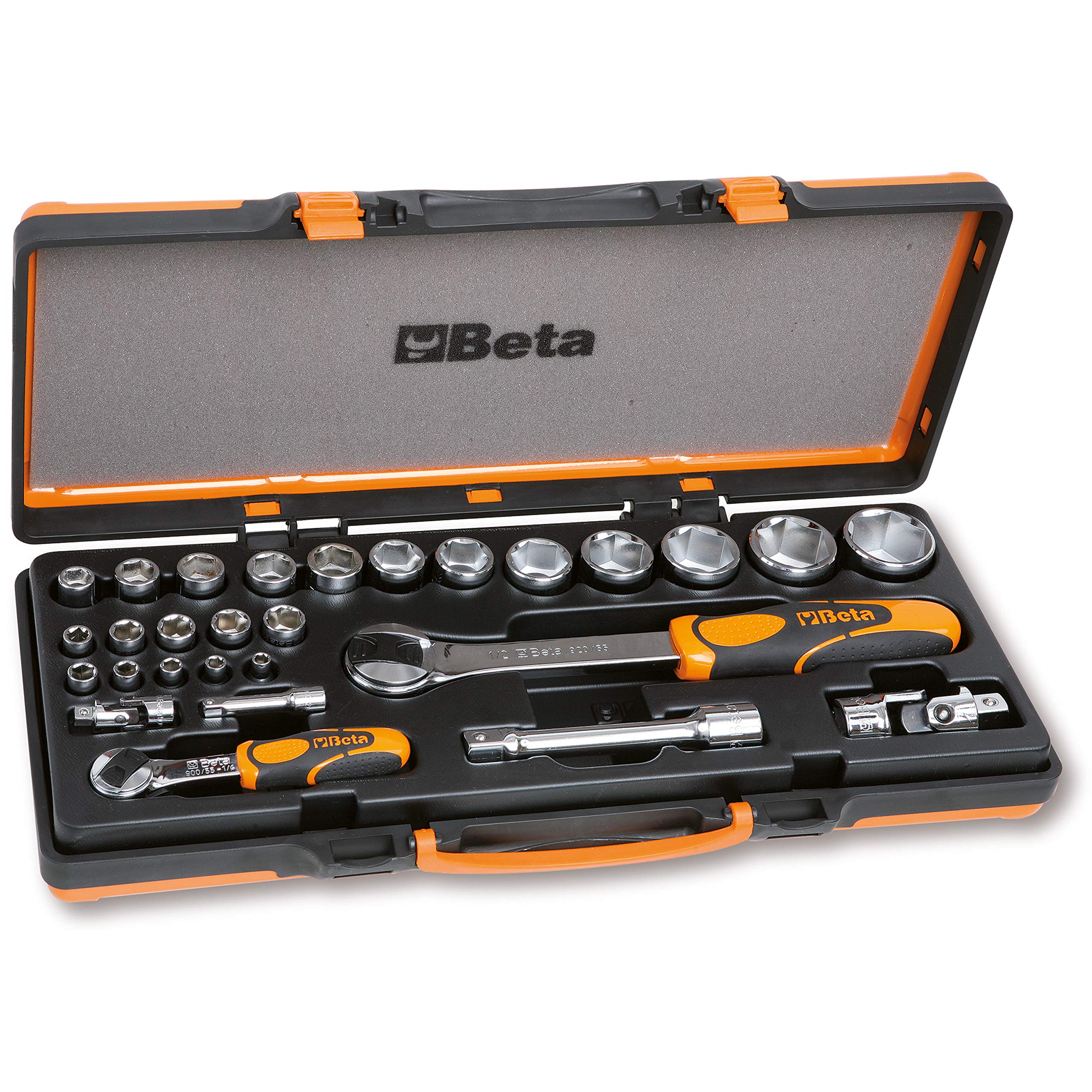 beta-902a-c22-steckschl-ssel-satz-28-tlg-blechkasten image 1